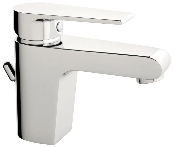 Rubinetto per lavabo a canna bassa getto laminare cristallino Logos cromato lucido MAMOLI