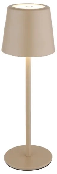 Globo - Lampada da tavolo LED Dimmerabile per esterni LED/2W/5V 3000/4000/6000K 2200 mAh IP44 crema
