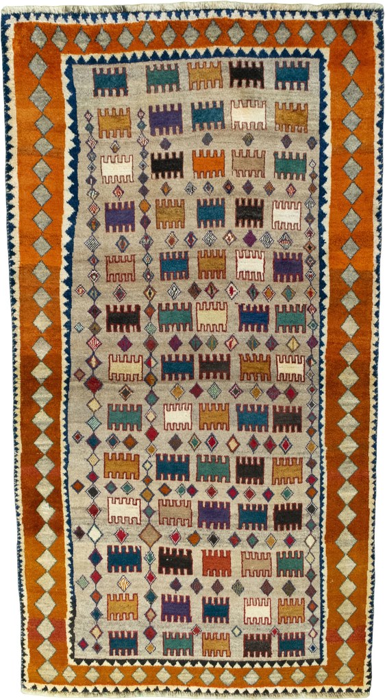 Gabbeh Tappeto persiano 120 x 230 (Iran) Annodato A Mano