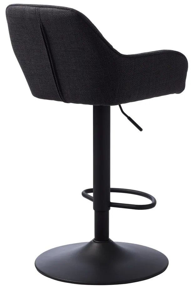 Sgabello da bar grigio scuro con altezza regolabile Nolan - Unique Furniture