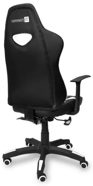 CONNECT IT CGC-0700-WH - Sedia gaming LeMans Pro nero/bianco