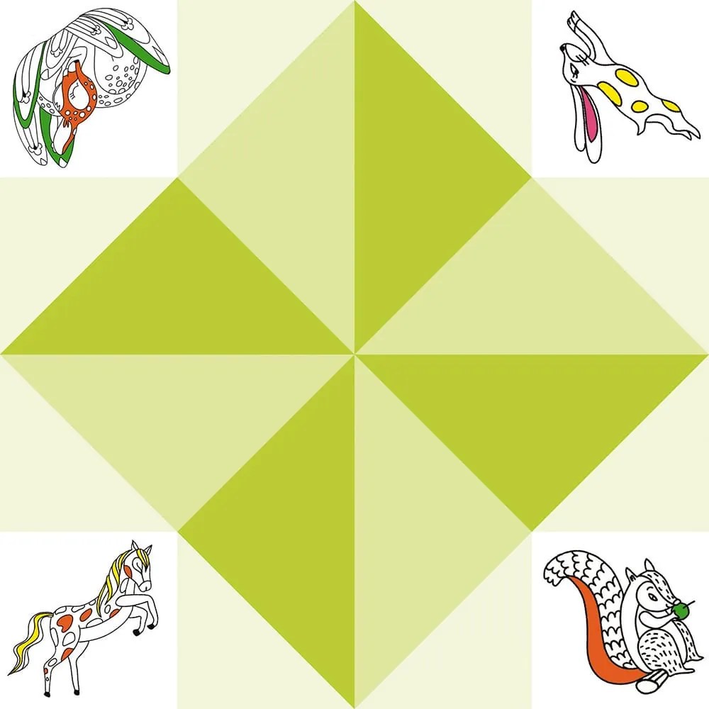 Atelier per bambini XXL - Cofanetto multi attività 17 creazioni con gli animali