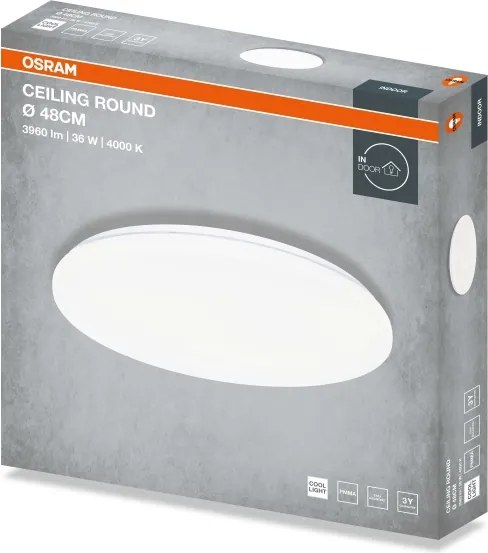 Osram - Plafoniera LED CEILING ROUND LED/36W/230V 4000K Ø 48 cm bianca