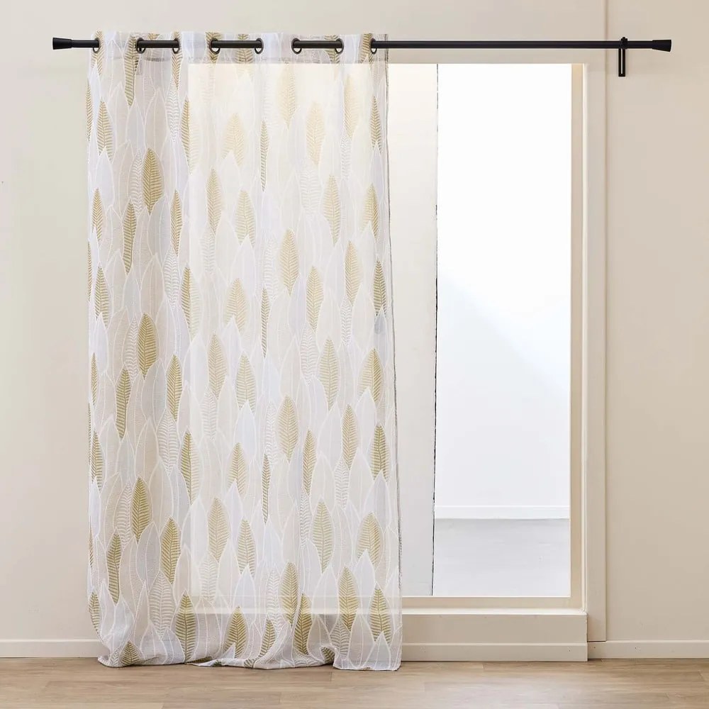 Tenda sottile beige in voile 140x240 cm Kim – douceur d'intérieur
