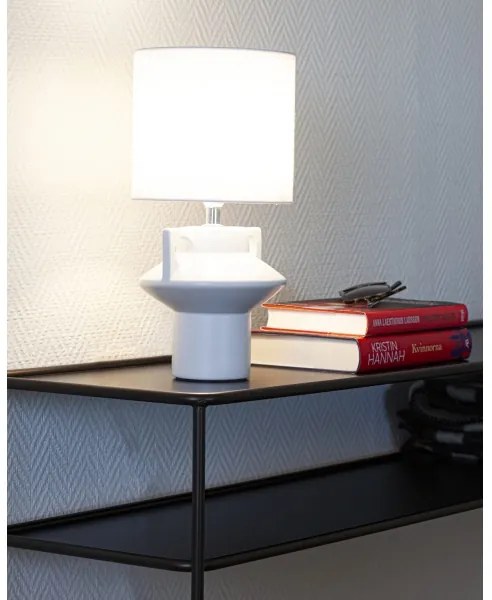 Cottex 8000140-5000 - Lampada da tavolo MATEO 1xE14/8W/230V bianca