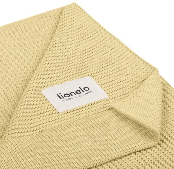 Lionelo - Coperta in bambù BAMBOO BLANKET 75x100 cm Giallo Limone