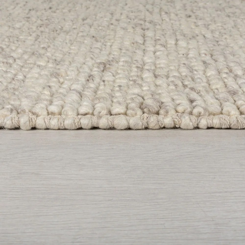 Tappeto in lana grigio chiaro 160x230 cm Minerals - Flair Rugs