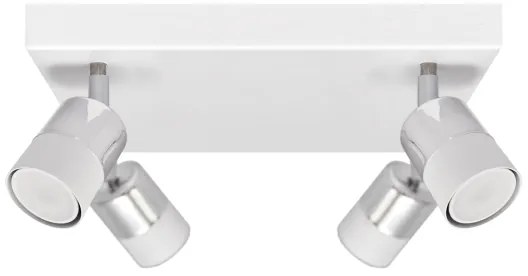 LED Luce Spot a LED TUBSSON 4xGU10/4,8W/230V bianco/cromo lucido