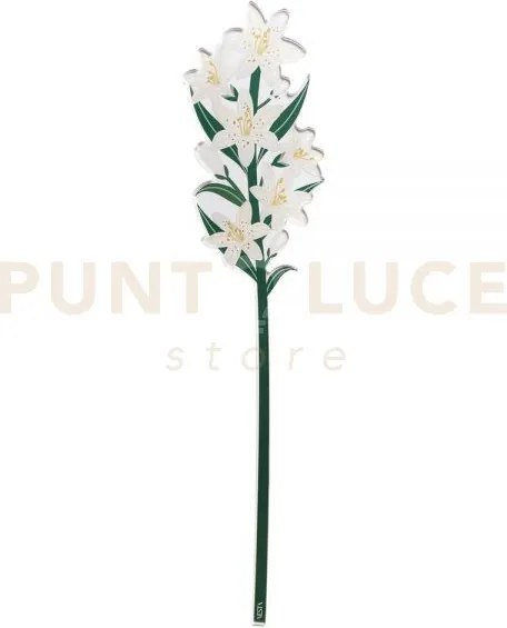 Funny flowers, fiore in plexiglass fiore giglio bianco grande