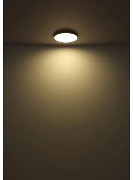 Globo 41566-32S - Plafoniera LED NIELSEN LED/32W/230V diametro 40 cm nero