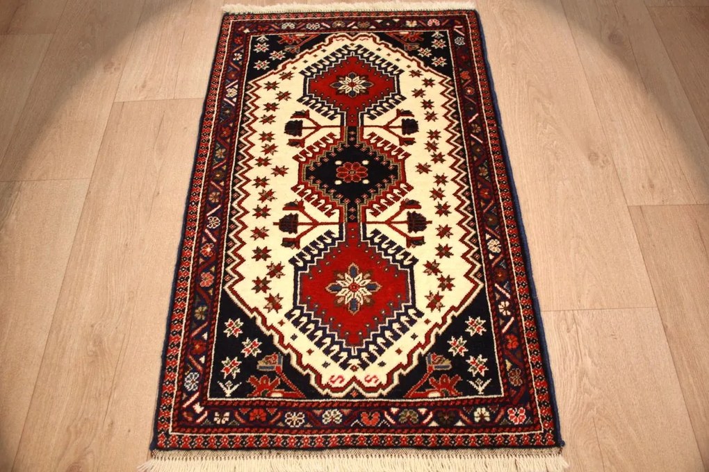 Yalameh Tappeto persiano 100x60 (Iran) Annodato A Mano