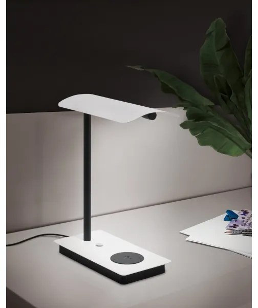 Eglo 99828 - Lampada da tavolo LED touch dimmerabile ARENAZA LED/5,8W/230V bianco
