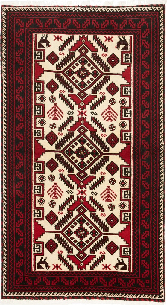 Tappeto persiano 180x100 (Iran) Annodato A Mano