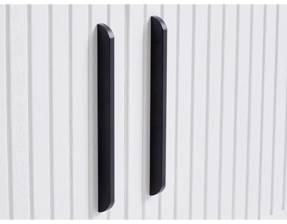 Mobile TV bianco 180x56x45 cm Nola – Unique Furniture