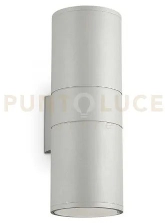 Lampada da parete gun ap2 big grigio