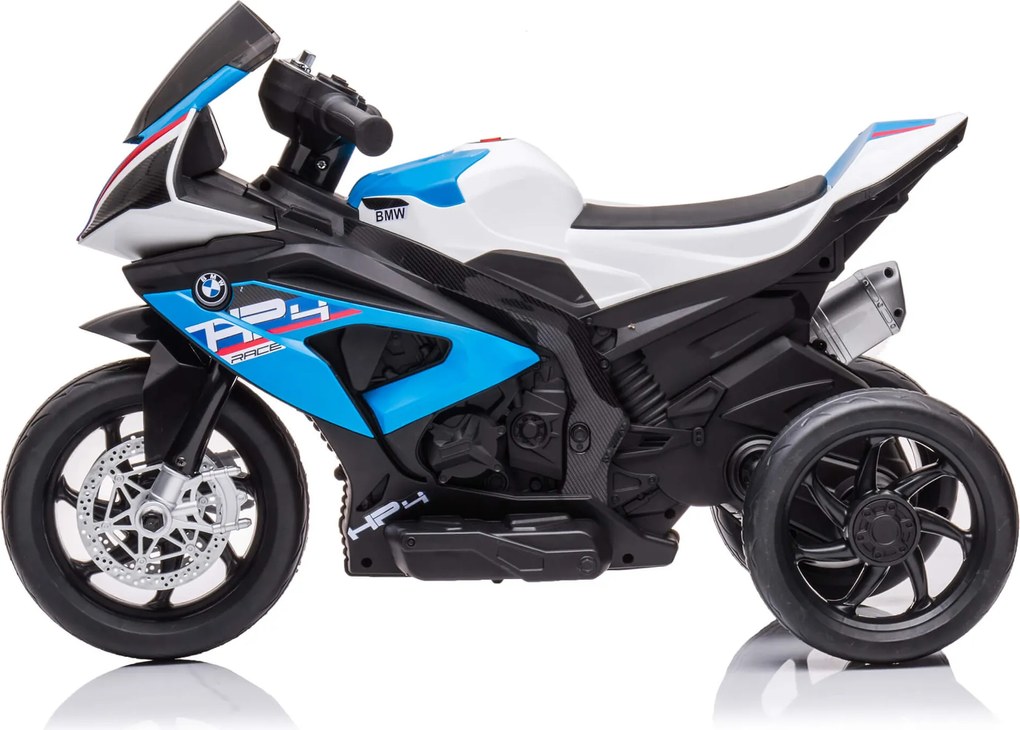 Moto Elettrica per Bambini 12V con Licenza BMW HP4 Sport 3R Blu...