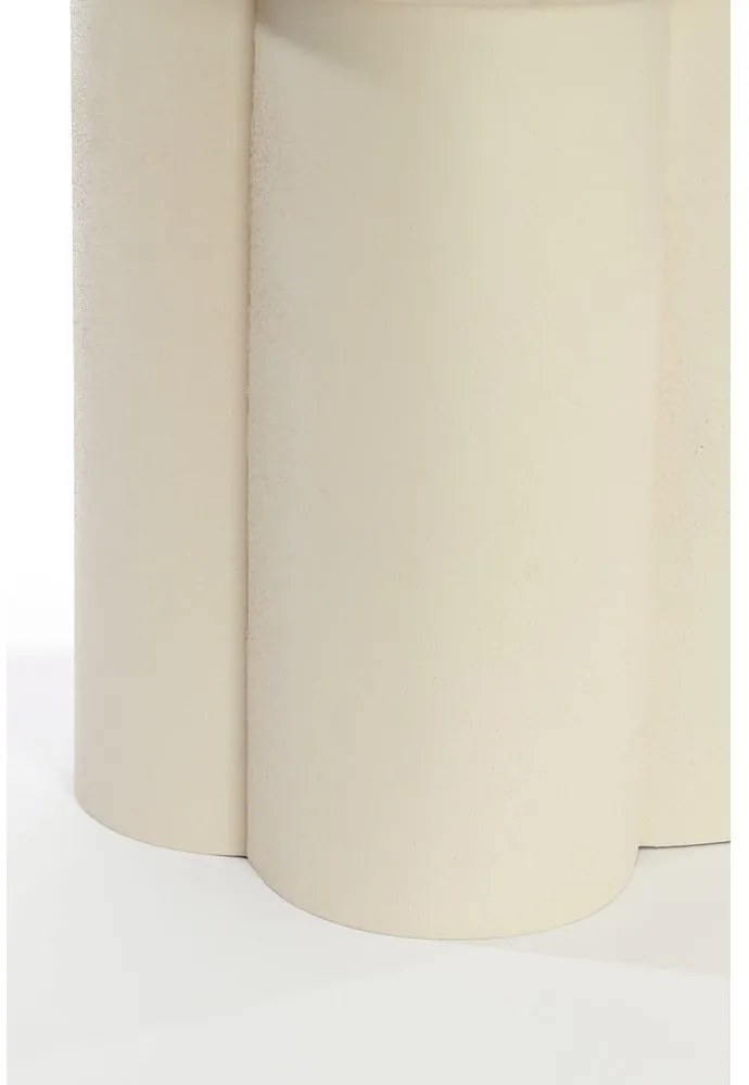 Tavolino rotondo in metallo ø 46 cm Mikola - Light & Living