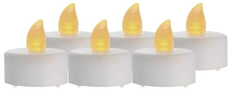 SET 6x LED Decorazioni natalizie 6xLED/6xCR2032 bianco