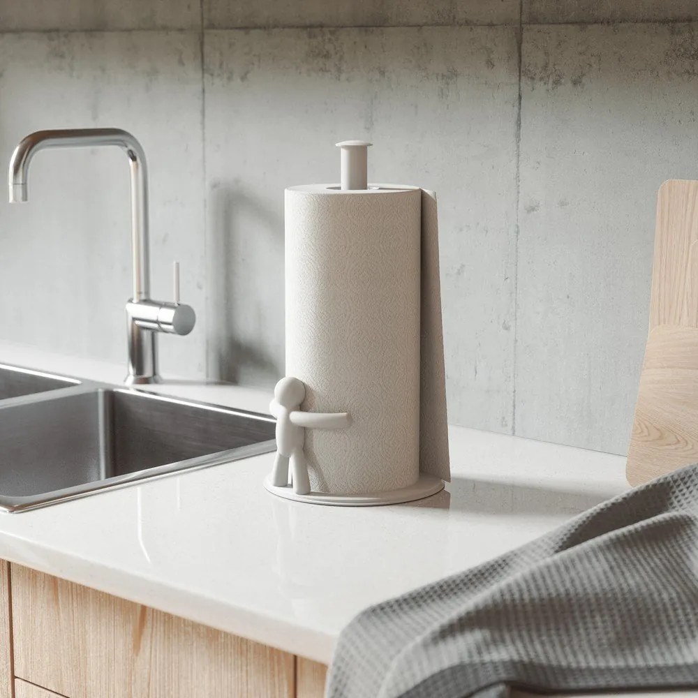 Porta asciugamani da cucina in acciaio ø 19 cm Buddy - Umbra