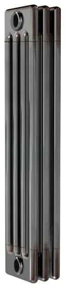 Radiatore acqua calda Comby in acciaio 4 colonne, 3 elementi, interasse 623 mm, grigio