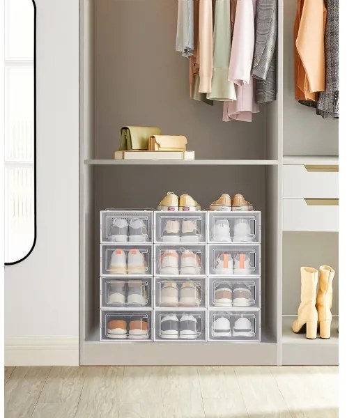 Scaffale modulare con scomparti BOXIFY bianco