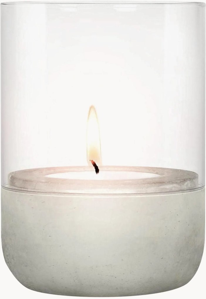 Portacandela in vetro soffiato Yuragi