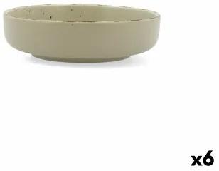 Piatto Fondo Quid Duna Verde Ceramica 18,5 x 5,3 cm (6 Unità)