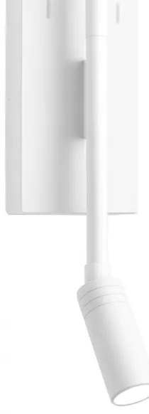 Applique LED TORCH 6W/230V + LED 3W bianco