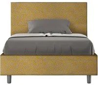 Letto 1 Piazza e Mezzo 120x210 cm con Rete Adele Era 06 Giallo