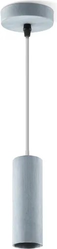 Lampadario a cavo SAGA 1xE27/40W/230V grigio