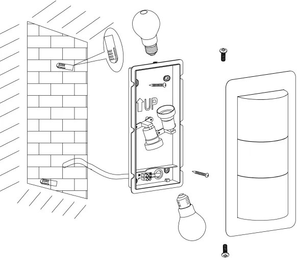 Eglo 98086 - Applique da esterno CISTIERNA 2xE27/10W/230V IP44 antracite
