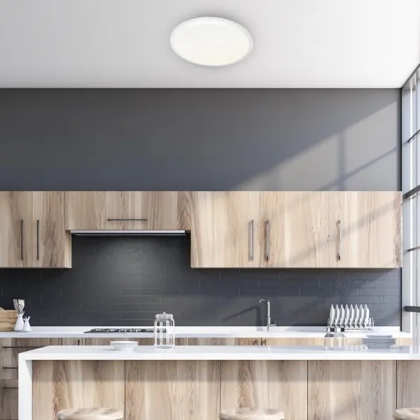 Plafoniera LED dimmerabile CRUZ con telecomando LED/66W/230V 3300lm