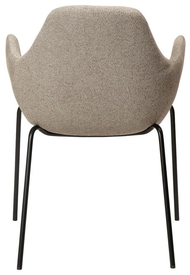 Poltrona beige in tessuto bouclé Zimmer - DAN-FORM Denmark