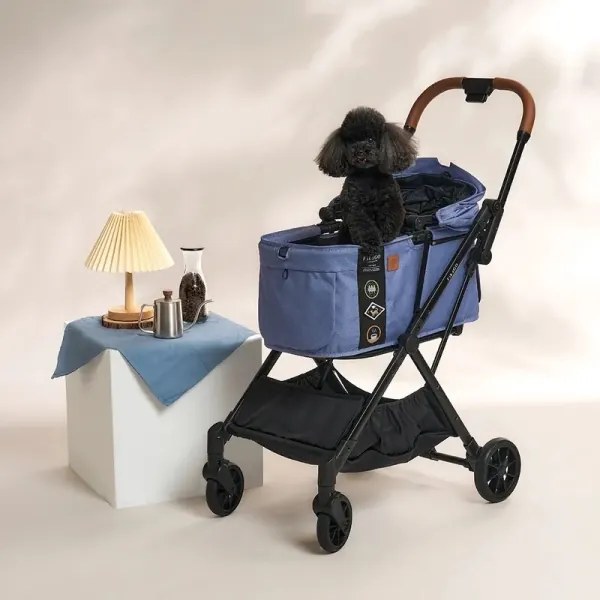 Fikago - Passeggino per cani e gatti FTG Blue Note