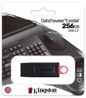 256GB USB3.2 DATATRAVELER EXODIA