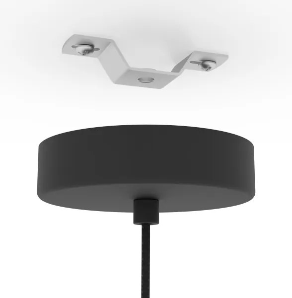 Eglo 99633 - Lampadario su corda MASETA 1xE27/40W/230V nero