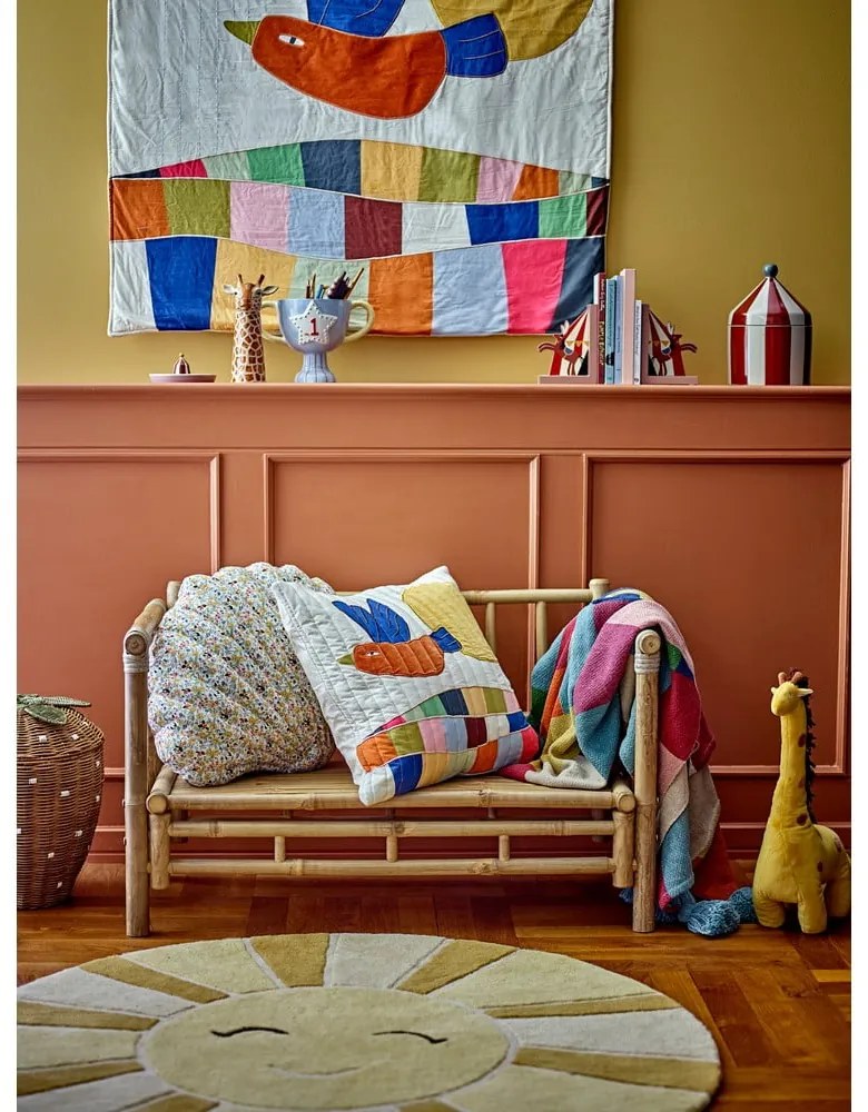 Coperta per bambini in cotone riciclato 130x160 cm Colorine – Bloomingville Mini