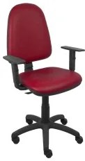 Sedia da Ufficio PC P933B10 Rosso Granato