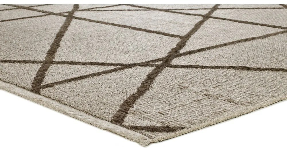 Tappeto marrone chiaro 120x170 cm Lux - Universal