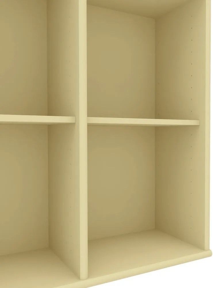 Libreria a sospensione giallo chiaro 70x70 cm Mistral - Hammel Furniture