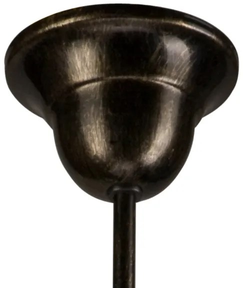 Lampadario a sospensione con catena DONATO 6xE14/40W/230V