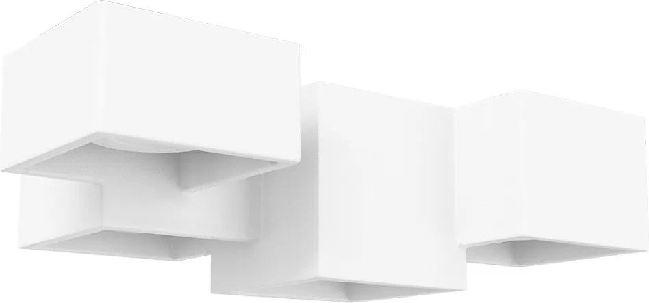 Applique da Soffitto in Gesso Pitturabile 5xGX53 - Serie ESSENZA