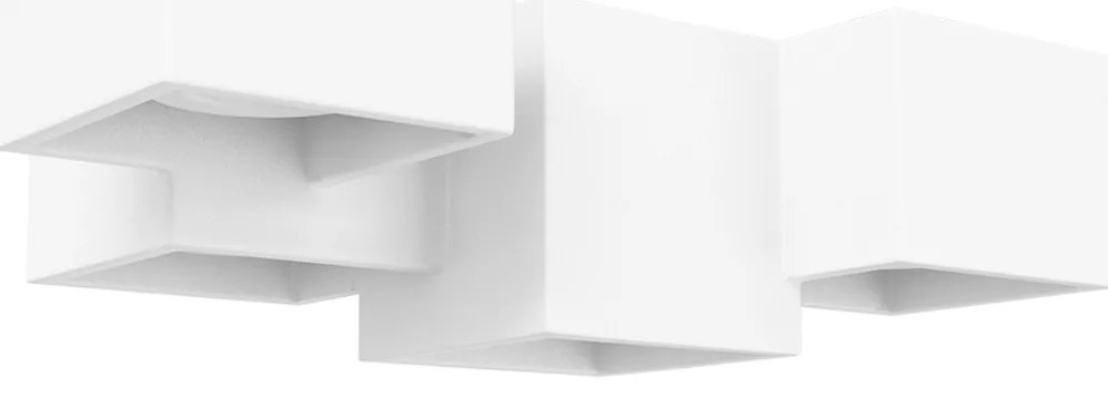 Applique da Soffitto in Gesso Pitturabile 5xGX53