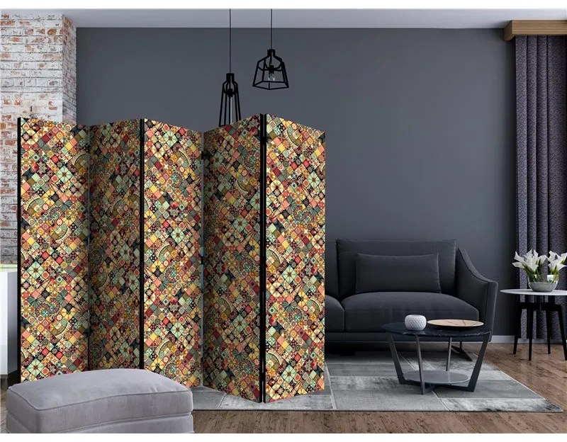 Paravento  Rainbow Mosaic II [Room Dividers]  Colore ---, Dimensioni e Misure 225x172