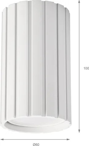 Brilagi - Faretto CRISPINA 1xGU10/10W/230V 10 cm bianco