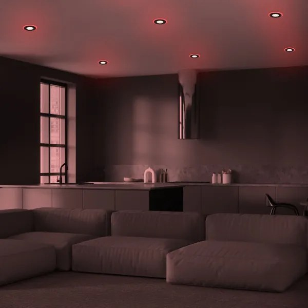 Briloner - SET 3x LED RGBW Lampada da bagno dimmerabile LED/5W/230V IP44+ +TC