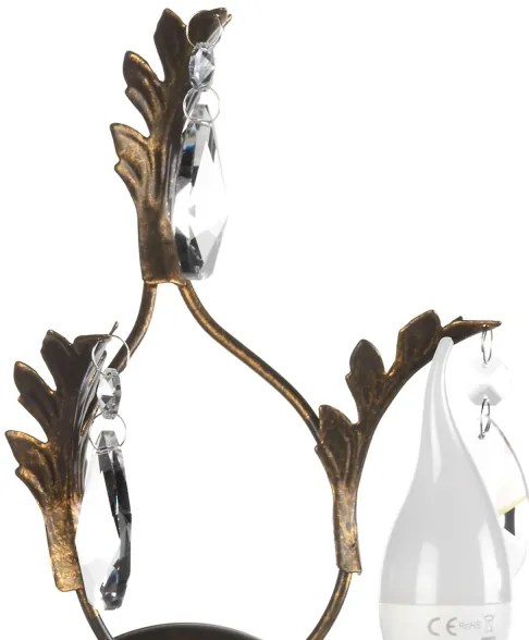 ONLI - Applique TERESA 1xE14/6W/230V bronzo