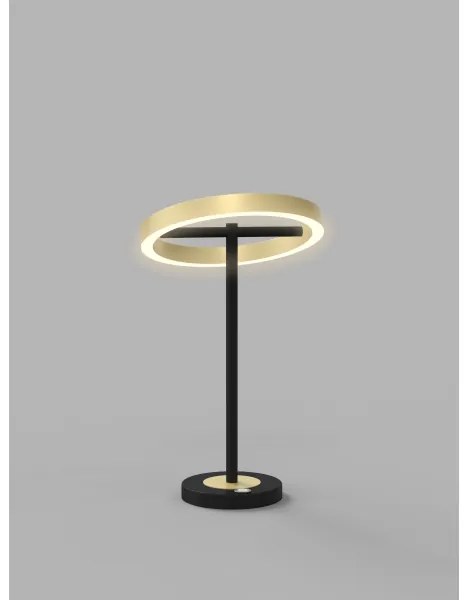 Wofi 8016-104 - Lampada LED Touch dimmerabile BREST LED/10,5W/230V nero/oro