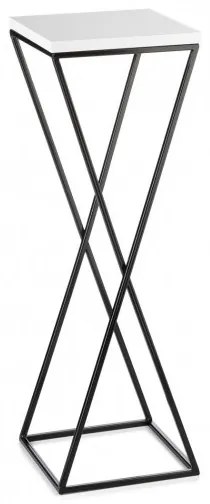 Portafiori LOFT 70x24 cm nero/bianco