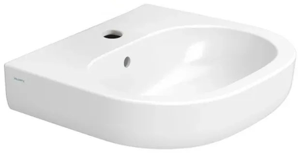 Lavabo sospeso 68x48 cm linea Mirto con troppo pieno e foro rubinetto